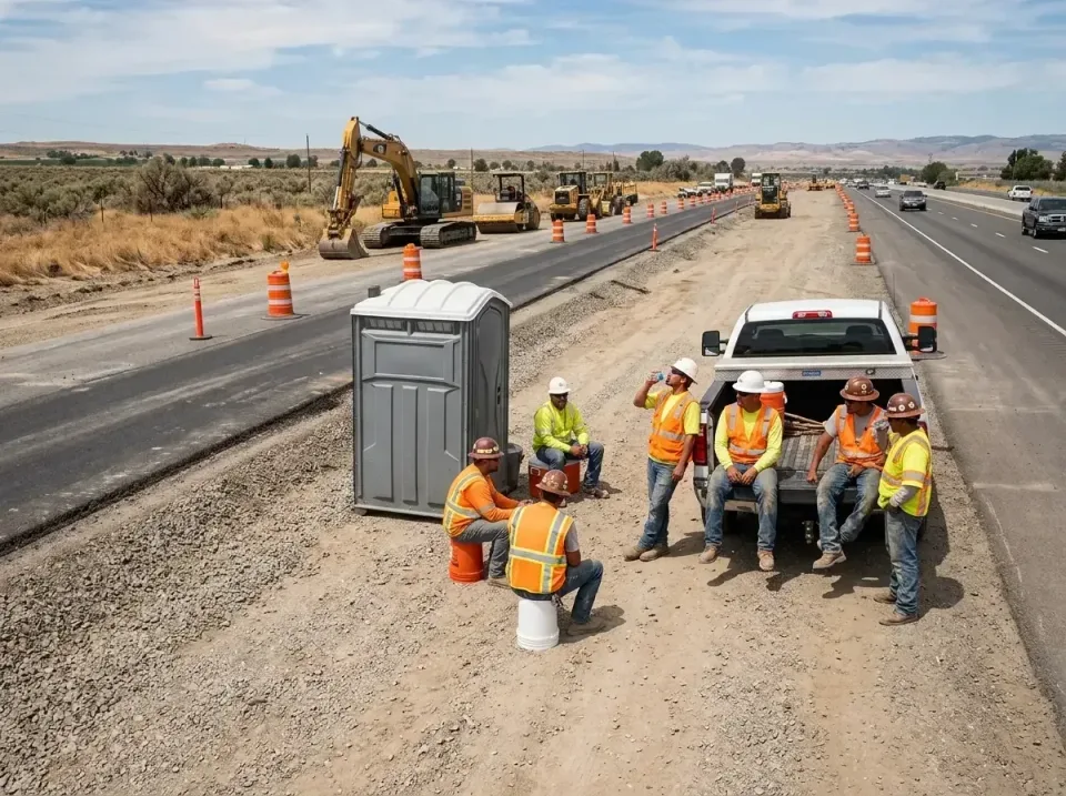 highway-road-construction-crew-007 — frequently asked questions, Porta Potty and Restroom Rentals in Enon, OH
